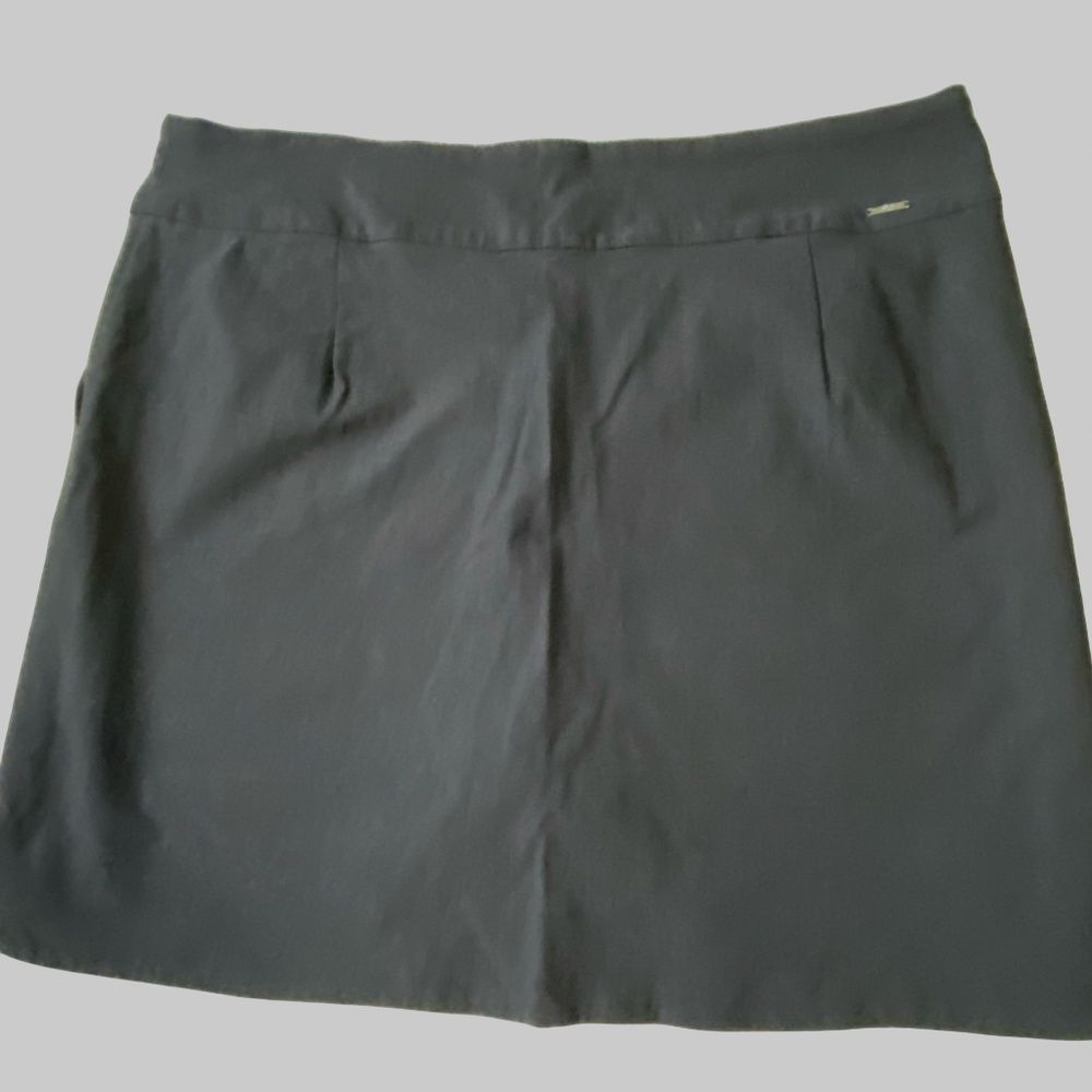 S.C.& CO. Womens Black Active Sports Tennis Pull On Skort- Sz-14